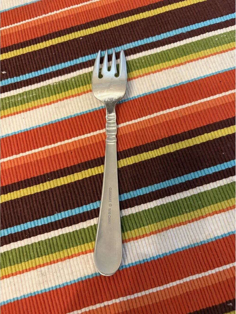 Cuisinart 18/10 Stainless 3 Forks 2 Dinner Forks & 1 Salad Fork China